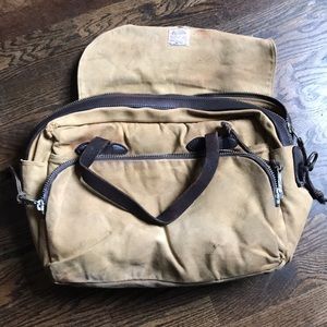 RUGGED TWILL PADDED COMPUTER BAG